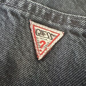 Vtg Guess Jeans Womens 29 Ankle Zip High Waist Measure 23X 25